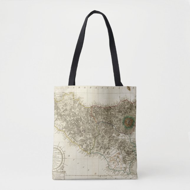 Tote Bag La Sicile, Italie (Devant)
