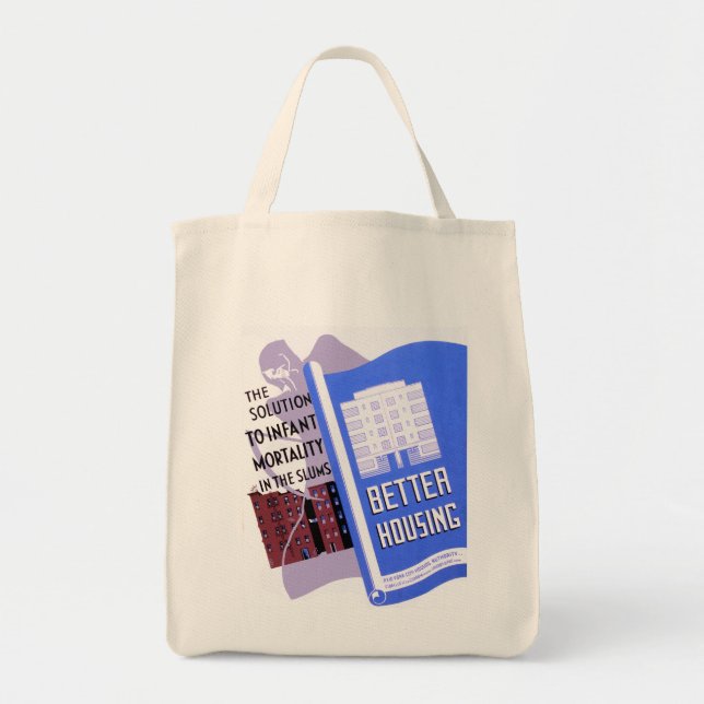 Tote Bag La solution à la mortalité infantile en somme (Devant)