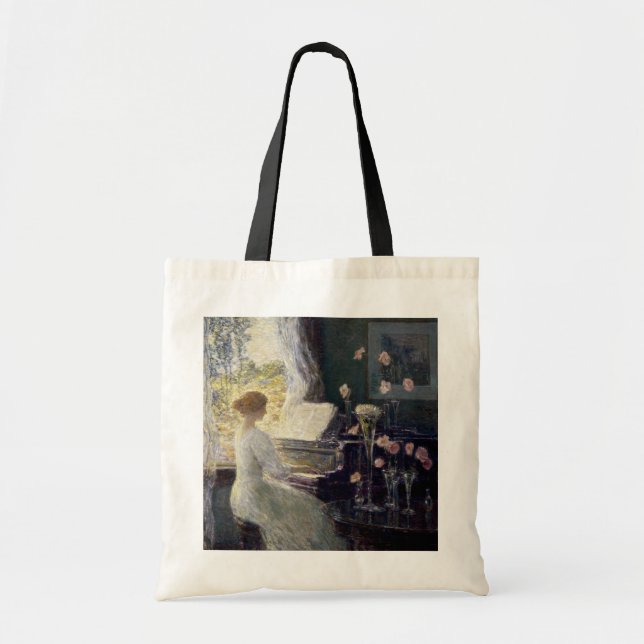 Tote Bag La sonate de Frederick Childe Hassam (Devant)