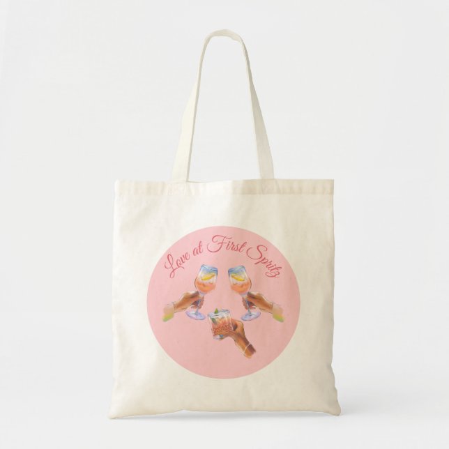 Tote Bag La Spritz Squad | Thème de soirée Aperol pour l'en (Devant)