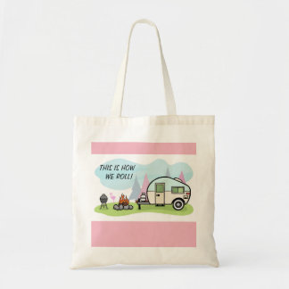 TOTE BAG LA STATION DE VACANCES CAMPANTE DE FOURRE-TOUT
