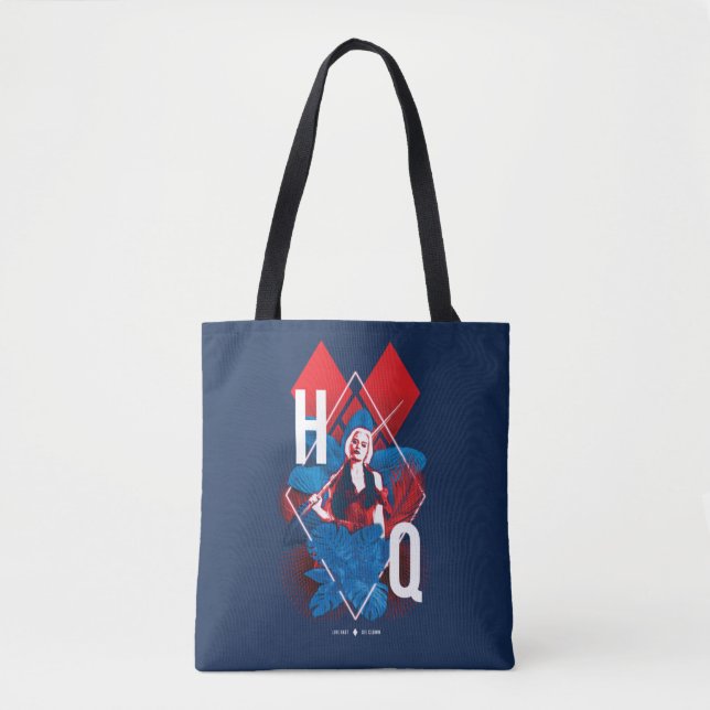 Tote Bag La Suicide Squad | Harley Quinn Fern & Diamonds (Devant)
