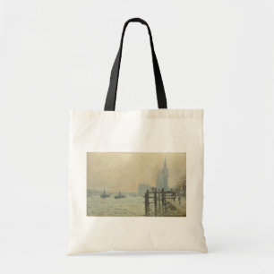 Tote Bag La Tamise en dessous de Westminster par Claude Mon