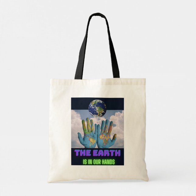 Tote Bag La Terre est entre nos mains (Dos)