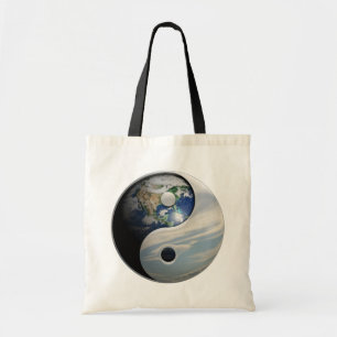Tote Bag La terre et ciel Yin Yang
