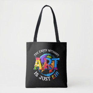 Tote Bag La Terre sans art est juste EH
