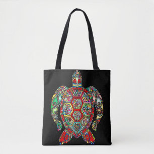 Tote Bag La tortue marine de Mosaic fourre-tout