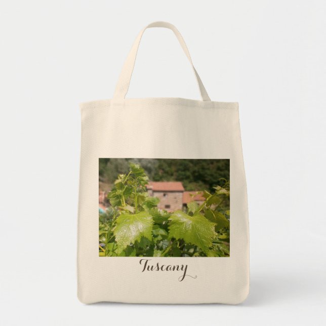 Tote Bag La Toscane, Italie. Maison rustique (Devant)