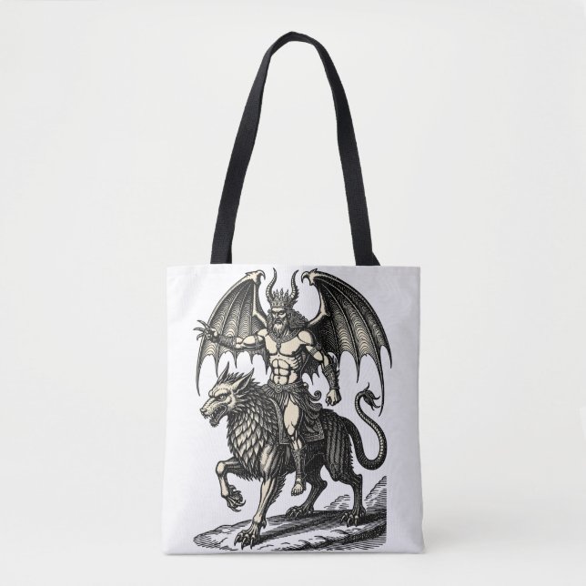 Tote Bag La tranquille domination d'Astaroth (Devant)
