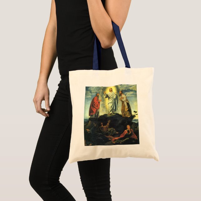 Tote Bag La Transfiguration de Giovanni Girolamo Savoldo (Devant (produit))