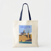 La Valette Malte Voyage Art Vintage