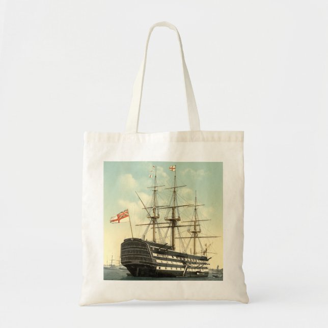 Tote Bag La victoire de Nelson HMS (Devant)