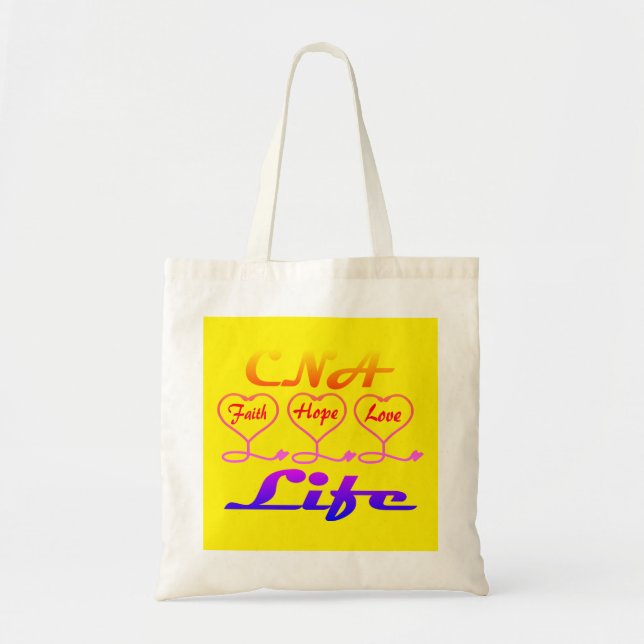 Tote Bag La vie de CNA (Devant)