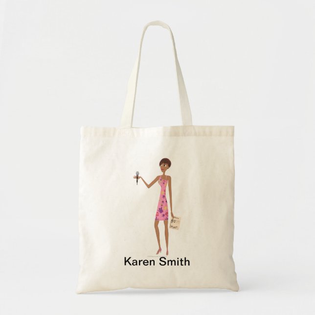 Tote Bag La VIE de DHG sac-Faite main au Kenya par des (Devant)