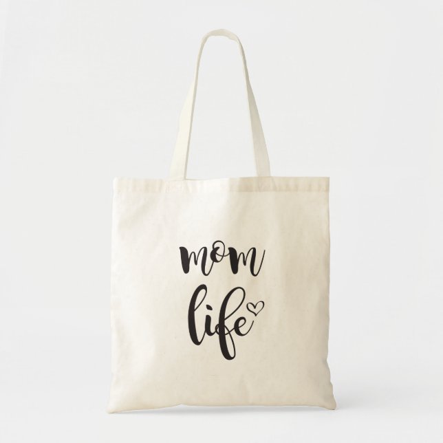 Tote Bag La vie de maman (Devant)
