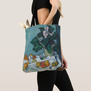 Tote Bag La vie de Paul Cezanne toujours avec des pommes