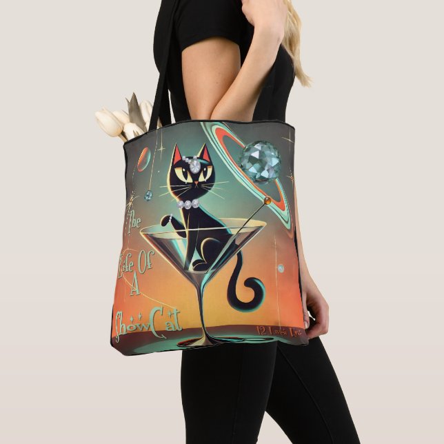 Tote Bag La Vie D'Une Chatte Showgirl (De près)