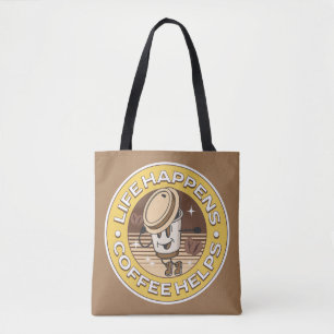 Tote Bag La vie est café aide