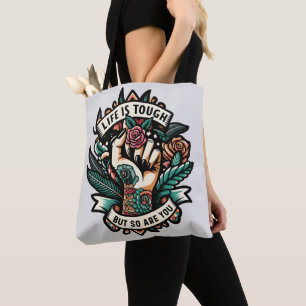 Tote Bag La vie est dure, vous aussi