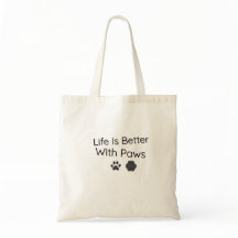 La vie est meilleure avec des pattes Tasse à café