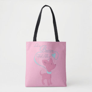 Tote Bag La vie est meilleure avec un chien