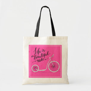 Tote Bag La vie est un beau rose de tour
