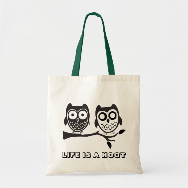 TOTE BAG LA VIE EST UNE HUÉE (Devant)