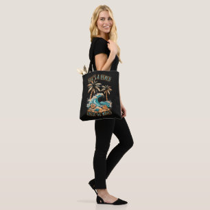 Tote Bag La vie est une plage Vacances d'été Plage tropical