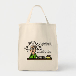 Tote Bag La vie et l'Humour de Tequila
