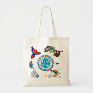 Tote Bag La vie sauvage de Pura Vida - du Costa Rica