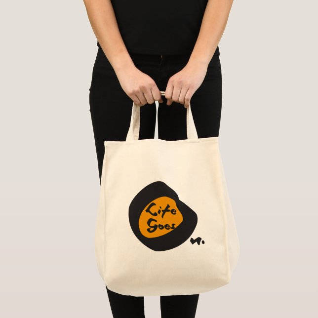 Tote Bag La Vie S'Inspirera Du Texte (Devant (produit))
