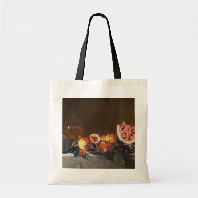 Tote Bag La vie toujours avec les pastèques et la carafe (Devant)