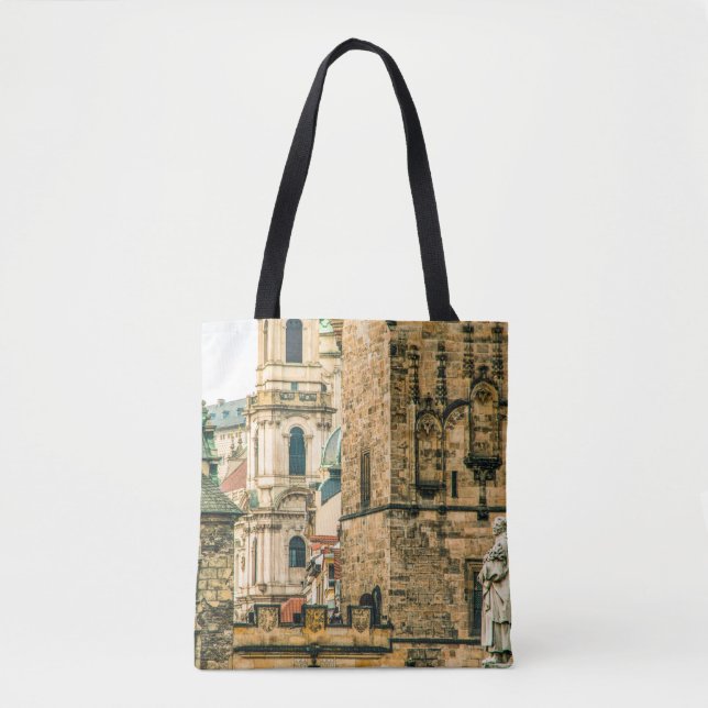 Tote Bag La vieille ville de Pragueantique, architecture, b (Devant)