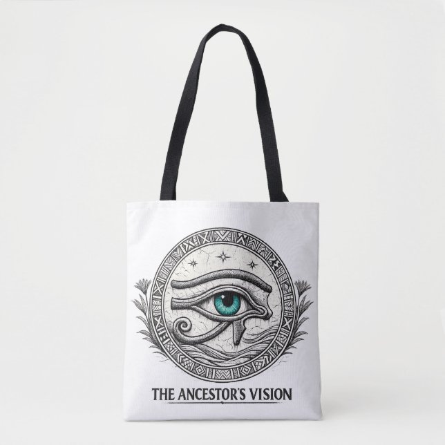 Tote Bag La Vision de l'Ancêtre | Œil d'Horus  (Devant)