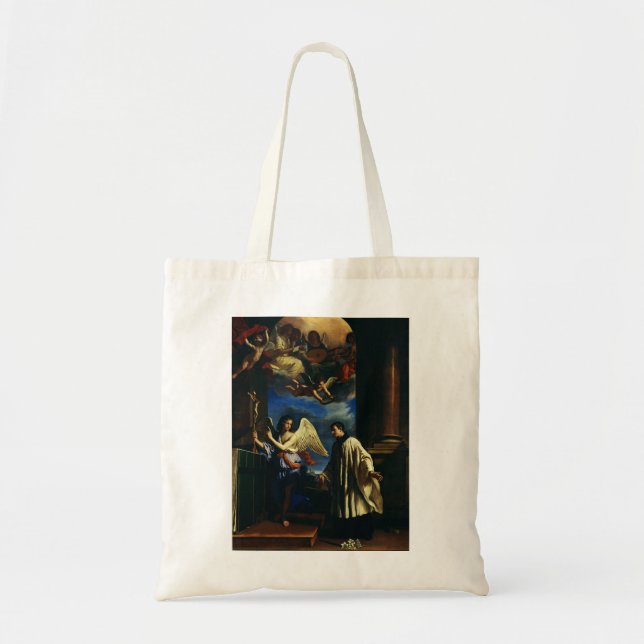Tote Bag La Vocation de Saint Aloysius Luigi Gonzaga (Devant)