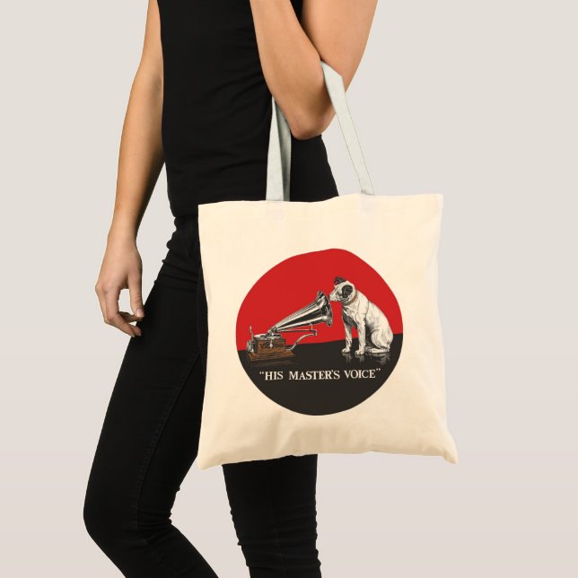 Tote Bag La voix de son maître (Devant (produit))