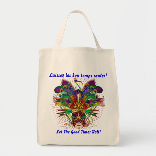 Tote Bag La vue de thème de fête de vacances grande (Devant)