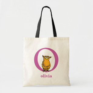 Tote Bag L'ABC de Dr Seuss : Lettre O - Violet Ajoutez vo