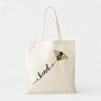 Tote Bag L'abeille jaune 'espèce d'abeille' Design graphiqu