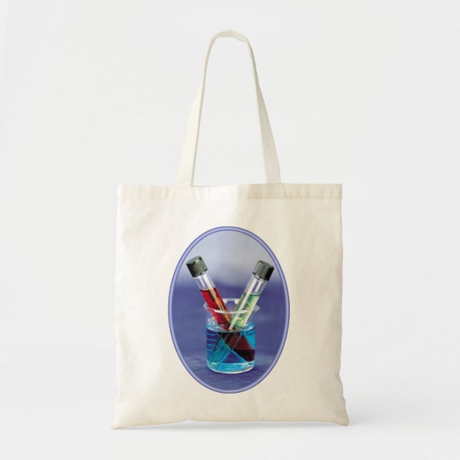 Tote Bag Laboratoires de Tubes et Beaker (Devant)