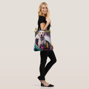 Tote Bag Labrador au rythme de la pagaie : Une aventure pit