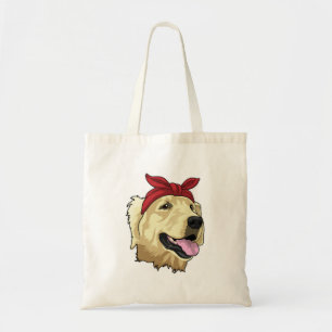 Tote Bag Labrador avec Bandana