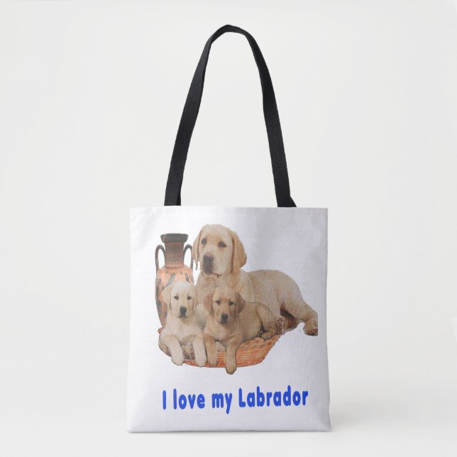 Tote Bag Labrador Retriever (Devant)