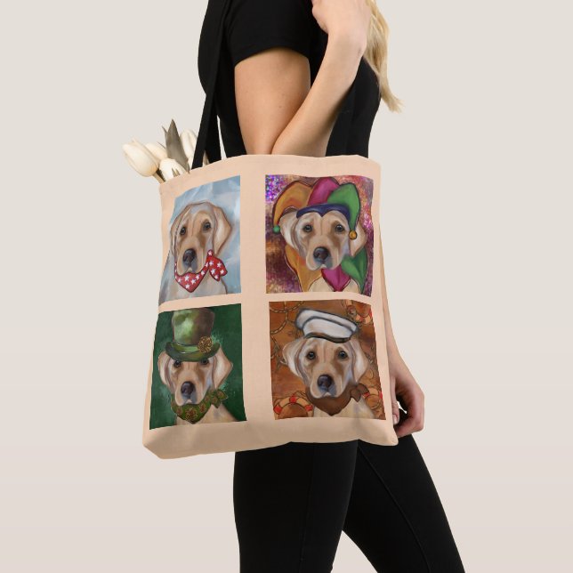 TOTE BAG LABRADOR RETRIEVER            (De près)
