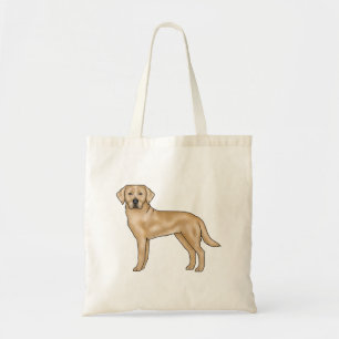 Tote Bag Labrador Retriever jaune Adorable Chien de Dessin