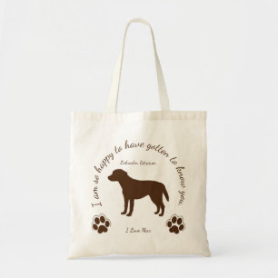 Tote Bag Labrador Retriever pour vous et votre ー chien