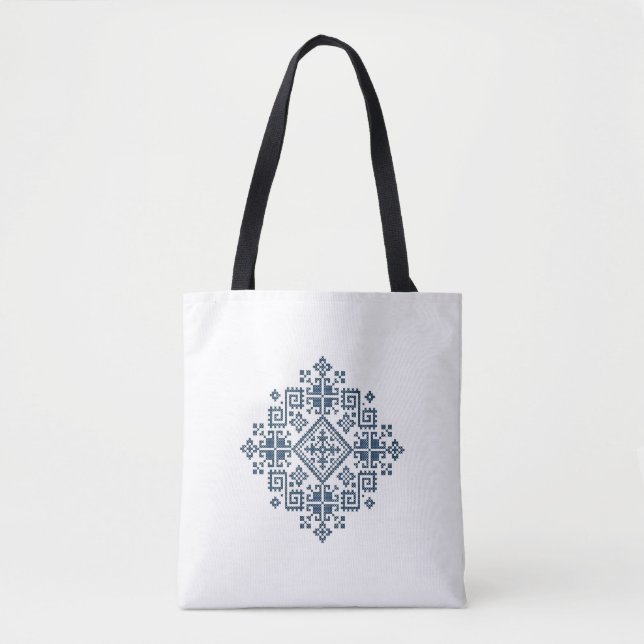 Tote Bag Labyrinthe de Minuit (Devant)