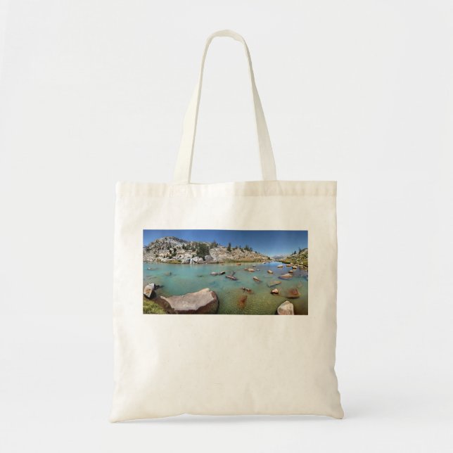 Tote Bag Lac du col Donahue - Yosemite (Devant)