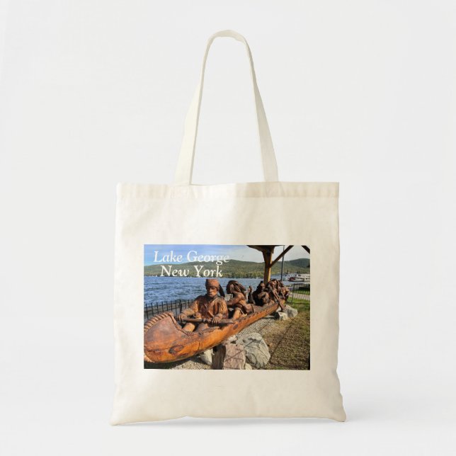 Tote Bag Lac George New York (Devant)