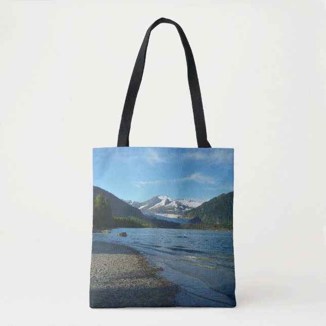 Tote Bag Lac Mendenhall dans Juneau Paysage de l'Alaska (Devant)